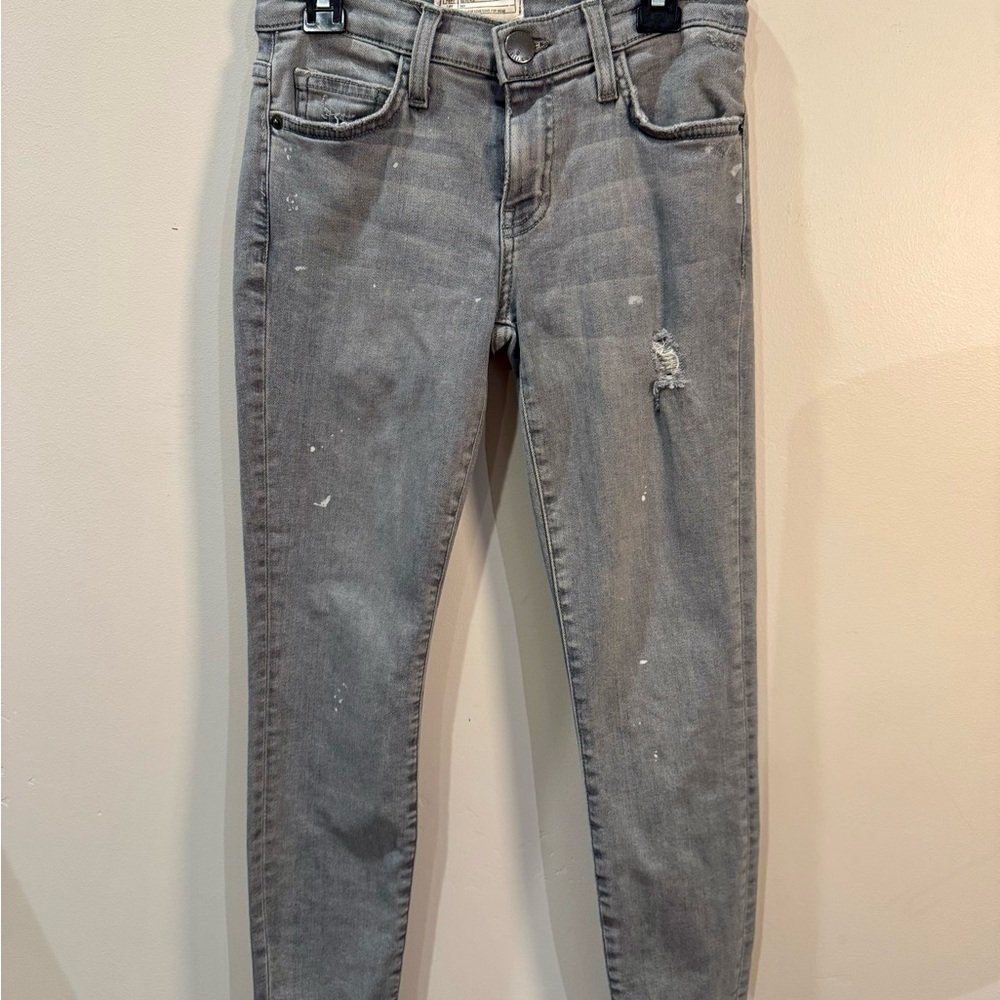 Current/Elliott Women's Skinny Jeans in Gray, the Stiletto, Size 24